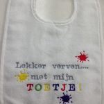 025 Slabber badstof Lekker verven