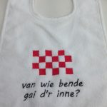 024 Badstof slabber Van wie bende gai d'r inne?