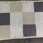 10 Boxkleed badstof antraciet label