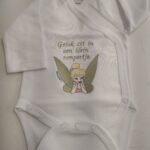 Rompertje "Geluk zit in een klein rompertje"